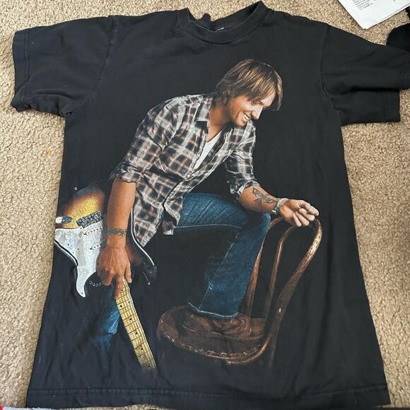 Tops - Keith Urban 2009 Music Band Tour Tshirt